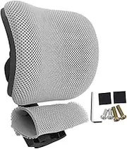 CANIGHT Office Chair Head Pillow Gamer Chair Neck Support for Chair Office Nap Pillow Headrest for Office Chair Computer Chair Headrest Attachment Head Rest Pillow Plastic Grey