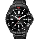 【CITIZEN 星辰】PROMASTER 光動能200米潛水錶 送行動電源 開學(BN0195-54E)