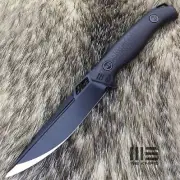 WE Knife 607A Fixed Blade, Black Stonewashed - Discontinued / Rare /