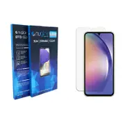 Nuglas Screen Protector Full Cover Flat Tempered Glass For Samsung Galaxy A24 5G