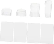 MERRYHAPY 4 Set Nail Art Stamper Kit Diy Manicure Painting Stamper Tool Easy to Use for Home or Salon