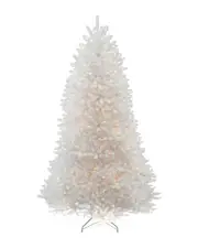 National Tree Company 7ft Dunhill White Fir Tree with 700 Clear Lights NoSize NoColor