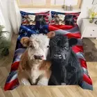 Animal Duvet Cover Set King Size,American Flag Comforter Cover Kids Teens