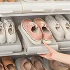 Adjustable Shoe Storage Rack Anti-slip Shoe Display Hanger Shoe Cabinet