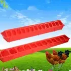 Poultry Ground Feeder Bird Feeder Chicken Feed Trough Pheasant Feeding Bucket