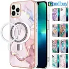 For iPhone 15 Pro Max Plus 14 13 12 11 Magnetic Case Magsafe IMD Cover