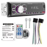 Car 12V 1Din MP3 Player FM Radio Stereo Bluetooth USB AUX TF Kit (for: Fiat)