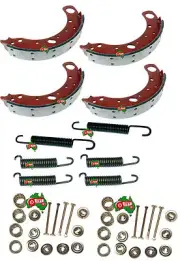 Fits for Massey Ferguson Brake Shoe Complete Kit TE20 TEA20 TED20 TEF20 35 35X