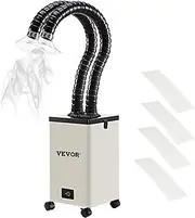 VEVOR Filter Fume Extractor Pure Air Fume Extractor 150W with 3 Stage Filters