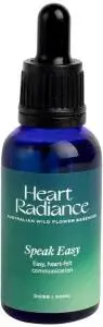 HEART RADIANCE (Australian Wild Flower Essences) Speak Easy 30ml