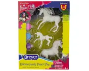 Breyer Horses Unicorn Family Paint & Play Activity Set 1:32 Stablemates Scale