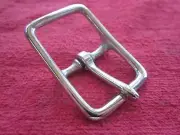 3 VINTAGE WILCOX-CRITTENDEN NORTH & JUDD 1 1/4" NICKEL BUCKLES, USA MADE