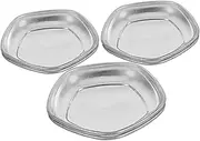 JUMPLAWN Model Tools Painters Palette 6pcs Small Painting Palette Tray Smooth Edges for Artists