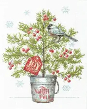 Counted Cross Stitch Kit ~ Dimensions Holiday Tree #70-09624