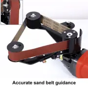 Mini Belt Sander DIY Sanding Machine Stainless Steel Tube Pipe Polisher Grin CST