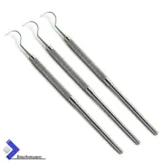 Dental Endodontic Explorer 23 Probe Hook Shepherd Tartar Remover Pick Probes Lab