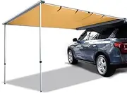 SUV Awning Shelter Tent for Camping Canopy Waterproof Car Awning for SUV, Portable Auto Canopy Trailer Sun Shade for Camping, Outdoor