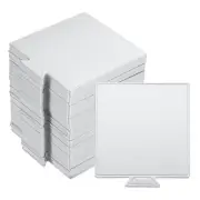 200pcs Mini Cake Boards, Mousse Cake Cardboards Square for Cake Base(Silver)
