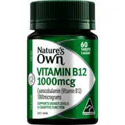 Nature’s Own Vitamin B12 1000mcg 60 Tablets