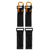 4 Pcs Baby Stroller Hook Shopping Travel Bag Nonslip Pushchair Hooks