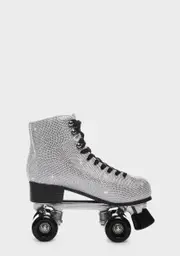 Catching Wind Rhinestone Roller Skates
