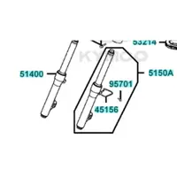 在飛比找蝦皮購物優惠-{勘}光陽原廠 V2 前避震器