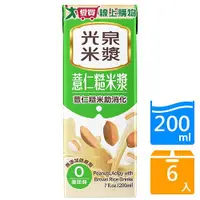 在飛比找Yahoo奇摩購物中心優惠-光泉薏仁糙米漿200ML x6入【愛買】