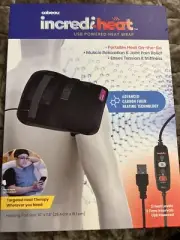 Lightweight USB Heating Pad with Remote Control by Cabeau Incredi-Heat