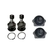 4 Pcs Lower+upper Ball Joints for NISSAN COMMERCIAL NAVARA 2WD D21 URVAN E24