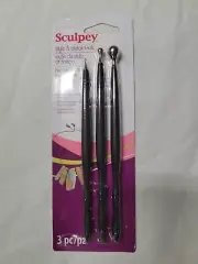 Sculpey Style & Detail Tool (ASSD01) Polymer Clay Arts And Crafts Accessory