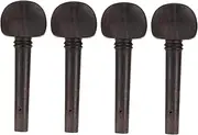 HANABASS 4pcs Sturdy Violin Tuning Pegs Replacement for Violins Durable String Instrument Parts for Enhanced Performance and Accurate Tuning