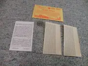 Champ decals HO Decal stripes S-53 black 1" HO scale 1/2" O Scale K65