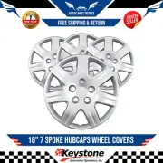 New 16" 7 Spoke Hubcaps Wheel Covers Set of 4 For 2006-2008 Honda Civic