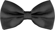 [Allegra K] Pre-tied Solid Adjustable Bowtie Classic Tuxedo Wedding Bow Ties for Men