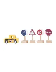 [Moover] Mini Electric Road Works Car Set