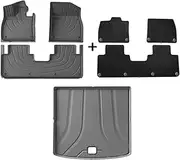 TPE Floor Mats Compatible With Lixiang L6 Pro/Max 2024 2025 Floor Liners Trunk Mats Cushion Protector(Green)
