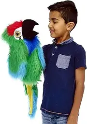 The Puppet Company Hand Puppet, 18 inches, Faux Fur, Bird, for Kids