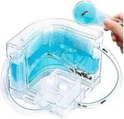 NAVADEAL Connecting Ant Farm Castle with Tubes, Habitat Educational & Learning Science Kit Toy for Kids & Adults - Allows Study of Ecosystem, Behaviour of Ants Within The 3D Maze of Translucent Gel