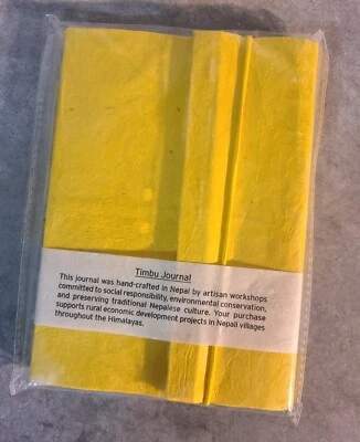 LAMALI JOURNAL 5X7 HANDMADE PAPER FROM NEPAL