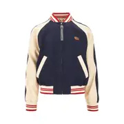 [VALENTINO] VALENTINO 'Le Chat De La Maison' bomber jacket Man 48 48 Blue
