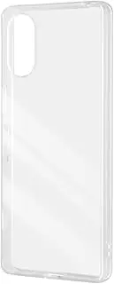 Digital Alchemist Xperia 5 V SOG12 SO-53D Case, Clear, Shockproof, Thin, Compatible with Wireless Charging, Hybrid Material, Strap Hole, Xperia 5 V Cover/Clear