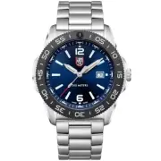 Luminox Men's Watch Pacific Diver Swiss Quartz Blue Dial Silver Bracelet XS.3123
