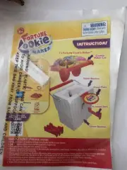 Kid's Moose Toys Fortune Cookie Maker Fun Cookie Play Cooking Kitchen no box