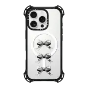 iPhone 16 Pro Bounce Case MagSafe Compatible Chrome Bows