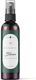 Natural Room & Linen Spray, A1 Bloom, Made with Essential Oils & Natural Vegan Ingredients - Freshen Your Space with the Soothing Floral Aroma - Non-Toxic and Eco-Friendly, Essential Oil Blend