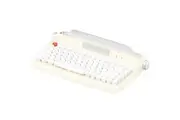 TODO Retro Typewriter Bluetooth Wireless Keyboard Tablet Holder 84 Key Mac Win Android BT 5.0 - Ivory