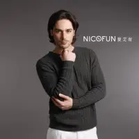 在飛比找momo購物網優惠-【NicoFun 愛定做】100%cashmere 真羊絨 