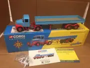 CORGI CLASSICS 1:50 PINTUS BROWN SCAMMELL DROPSIDE TRUCK TRAILER 16201 LTD ED