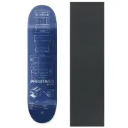 Primitive Skateboard Deck McClung Double Shot 8.625" x 32.625" with Grip