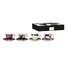 8pc Ashdene Dark Florals Tea Drinking Cup w/Saucer 180ml Set New Bone China